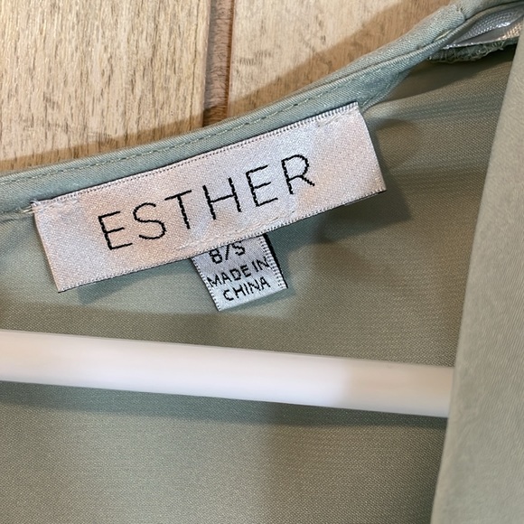 Silky Sage Midi Dress - Picture 6 of 7